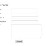 Simple Form to Email PHP Contact Form